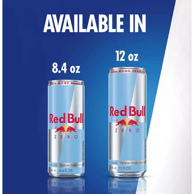 Red Bull Energy Zero, 8.4 oz., 24 pk.