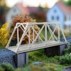 HO Scale 1:87 Model Truss Bridge Kit for Model Track