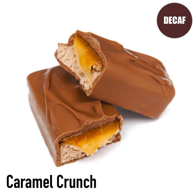 Caramel Crunch Flavored Decaf Coffee, Ground, Fresh Roasted, 16-ounce