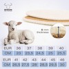 BISON Lambskin Insoles - 2 Pairs of Warm Fur Insoles