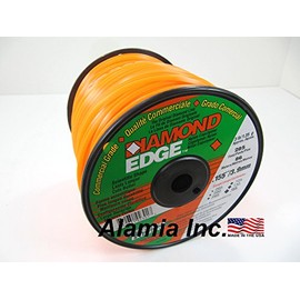 Diamond Edge Original Trimmer Line Commercial .155 3-Lbs. Medium Spool 285 Feet. MADE IN USA