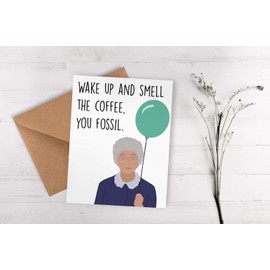 Sophia Birthday Card A2 Card stock Greeting Card (Sophia Fossil)