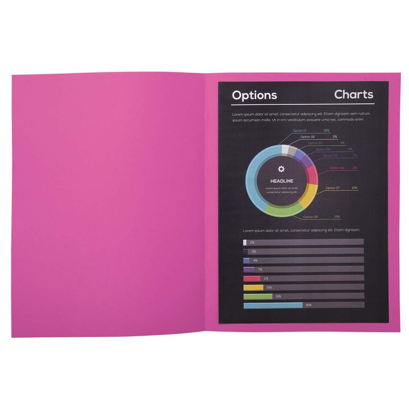 Exacompta - Ref 217120E - Rocks Square Cut Folder -
