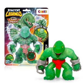 CRAZE Legends Stretchy Megarex - Personaggio d'azione super estensibile con slime all'interno e super poteri, super eroi viscosi ed elastici