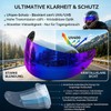 PSLER K1S Visor - K1 Helmet Visor, K3SV Rainbow Visor,