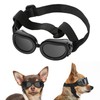 Lewondr Dog Sunglasses Small Breed Goggles UV Protection,Goggles for Small