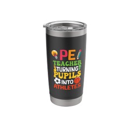 PE Outfit Physical Education Teacher Supplies PE Teacher Stainless Steel Insulated Tumbler