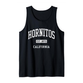Hornitos California CA JS04 Vintage Athletic Sports Tank Top
