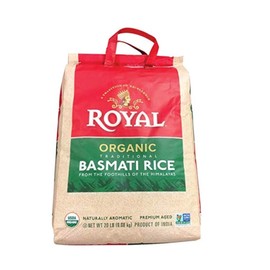 Organic Royal Organic Royal Traditional Basmati Rice (Net Wt 20 Lb),