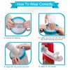 Aifoaliy Waterproof Cast Covers for Shower Arm, Reusable Adult Half