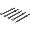 BGS 9182 Compressed Air Hammer Chisel Set 5-Piece