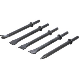 BGS 9182 Compressed Air Hammer Chisel Set 5-Piece