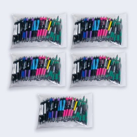 HandStands - Ballpoint Pens - Assorted Misprinted Pens with Ergonomic Grip - Click Pens, Retractable Pens, and More - 500 Pack