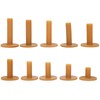 Rubber Golf Tees, Durable Golf Trainer Aid Tool, Driving Range