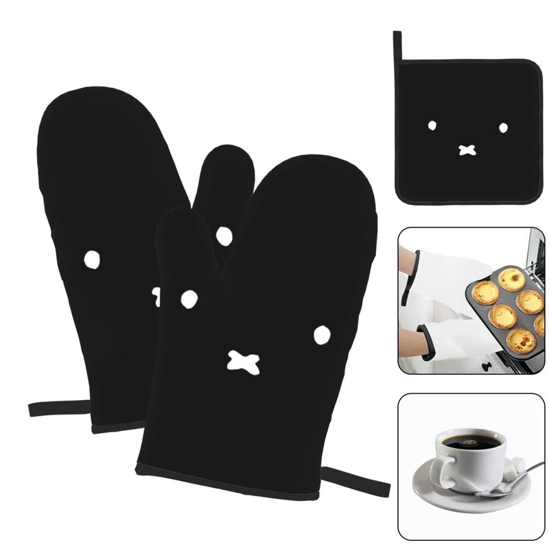 Miffy Heat Resistant Potholder Oven Mitt Pot Holder Heat Resistant