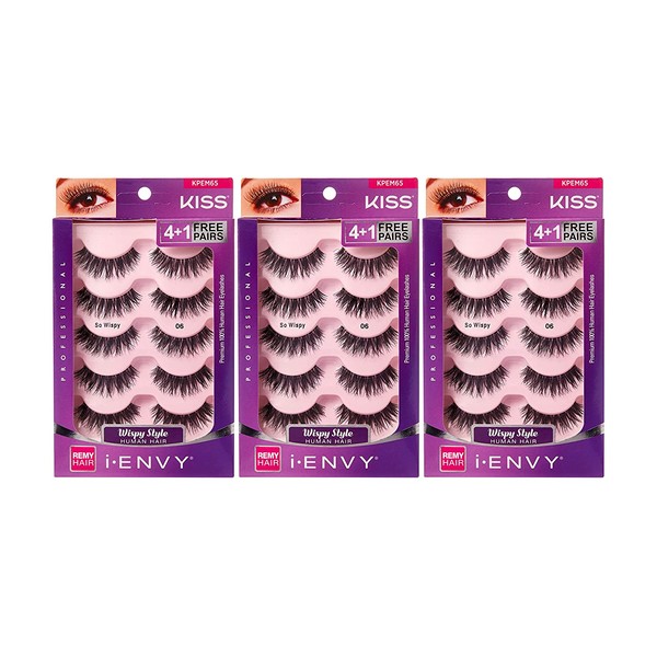 i Envy by Kiss So Wispy 06 Strip Eyelashes Value