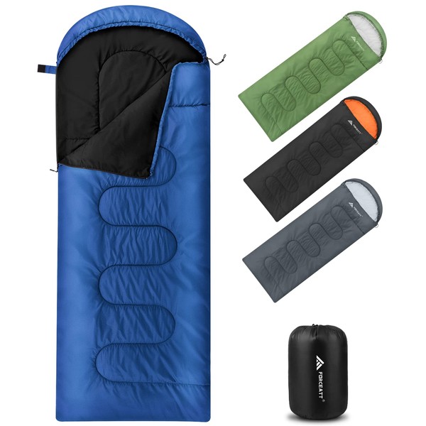 Forceatt Sleeping Bag 3 Seasons Sleeping Bag Small Pack Size