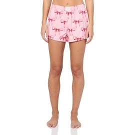 P.J. Salvage Women's Flannels Short, Candy Pink
