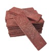 20 Pcs Red Thin Wall Brick Veneers, 2.4" x 7.9"