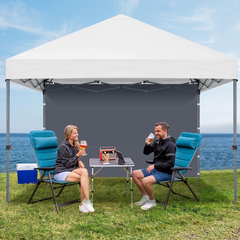 MASTERCANOPY 12x12ft Canopy SunWall Instant Canopy SideWall for Pop Up