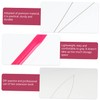 SAFIGLE 10pcs Hair Extension Loop Tool Plastic Pulling Hook Needle