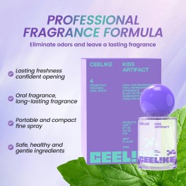 CEELIKE Probiotic Mouth Spray - Fresh Breath & Oral Health Formula -5 x  20ml