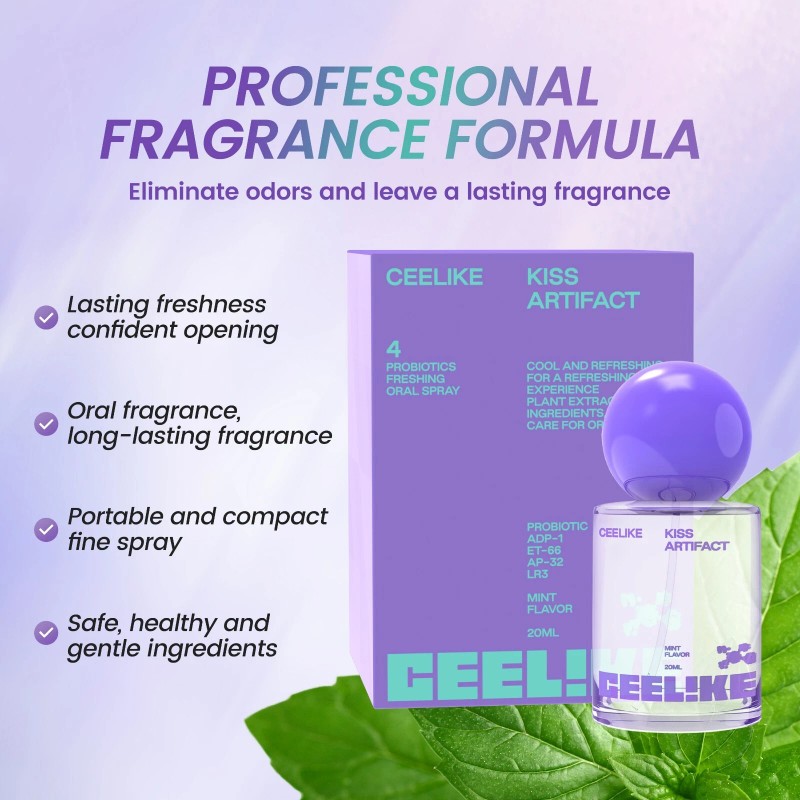 CEELIKE Probiotic Mouth Spray - Fresh Breath & Oral Health