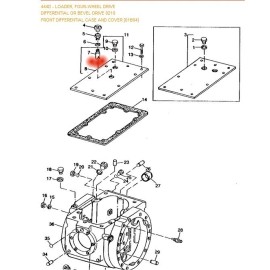 John Deere front differential breather
