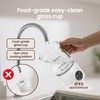 Casimhu 4-in-1 Milk Frother, Electric Milk Frother and Steamer with