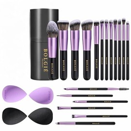 Juego De Brochas De Maquillaje Profesional Bolgie, 22 Piezas                                                                                          