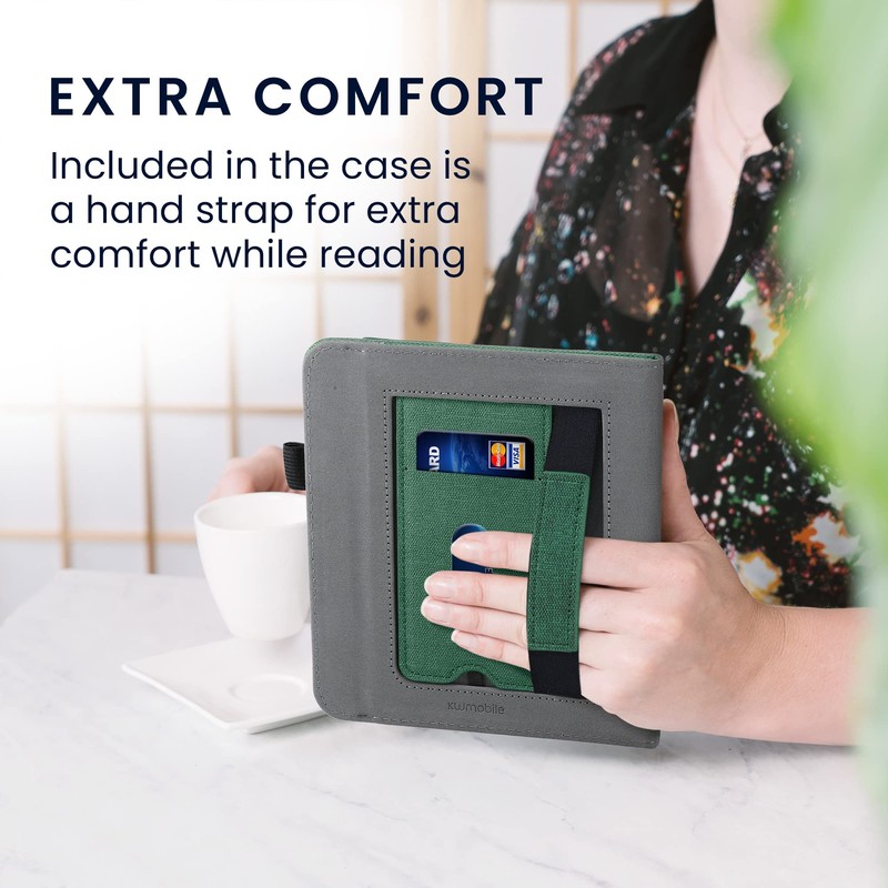 kwmobile Case Compatible with Tolino Vision 6 Case - Flip