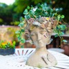 LC LCdecohome Face Flower Pot Head-Planters Succulent - 10 Inch