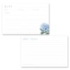 Hydrangea Recipe Cards - Set of 48