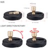 HAMVIDNE Wireless LED Spotlight, Battery Powered Picture Lights, Uplighting Indoor,