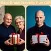 2pcs Bald Man’s Comb, Funny Bald Man’s Comb and Brush