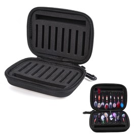 Ksvaye Storage Bag for Fishing Lures, Fishing Bait Box Eva+ Sponge Fishing Boxes for Fishing Lure Set, Fishing Lures, Predatory Fish Bait Set, Artificial Bait Set, Carp Fishing, Iron, Modern