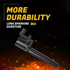 Yoshi Motors Pack of 8 Ignition Coil And Spark Plug Replacement For Ford Jaguar Lincoln 2000 2001 2002 2003 2004 2005 2006 ThunderBird S-Type LS V8 3.9L FD506