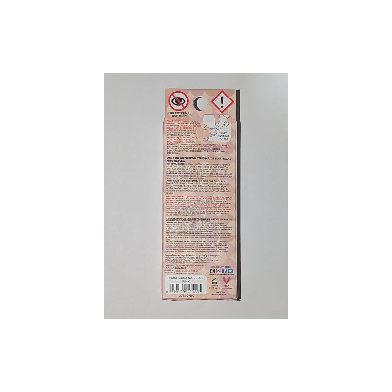 Stuck-ON-U Nail Glue PINKROSE Ultra Hold