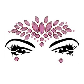 Zac's Alter Ego Crystal Stone Face Gems/Jewels - Summer Festival Body Art Unicorn Mermaid Bindi Rave Bohemian Party