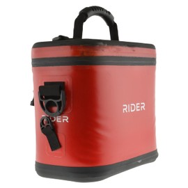 Rider Coolers PWC Jet Ski Sea Doo Cooler Fits Personal Watercraft, Kayaks, Inner Tubes with backpak Harness (Red)