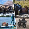 Greanthour Waterproof Duffel& Luggage Bag - Motorcycle Dry Bag Tail