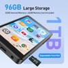 AGPTEK 96GB MP3 Player with Bluetooth and WiFi, T08X 4''