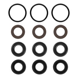 7105742 Low and High Pressure Seal for Pressure Washer Pumps Kit Replacement for Simpson AAA O-Rings Fiber Backing Washers Parts 12MM 530001,530002,530008,530009,530016,530028,530030