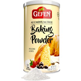 Gefen Baking Powder, 8oz Resealable Container, Gluten Free, Aluminum Free, Cornstarch Free