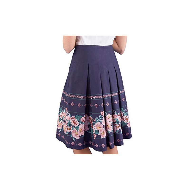 Country Line Costume Skirt Blue 10263 4335, 4335 Medium Blue/Dusky