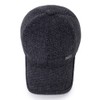 Men's Winter Warm Wool Woolen Tweed Peaked Baseball Cap Hat