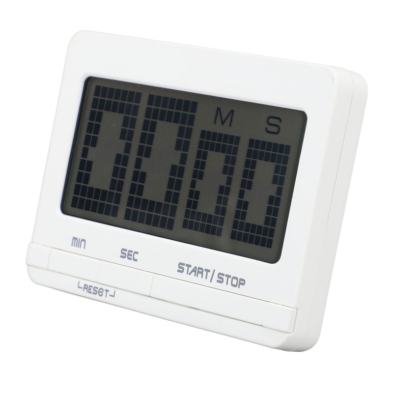 Digital Kitchen Timer Big Digits Magnetic Timer Backing Stand for
