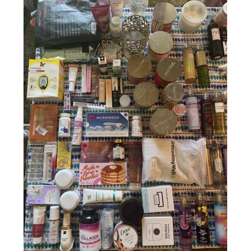 Assorted Wholesale mixed lot of High End Full Size Skincare/makeu