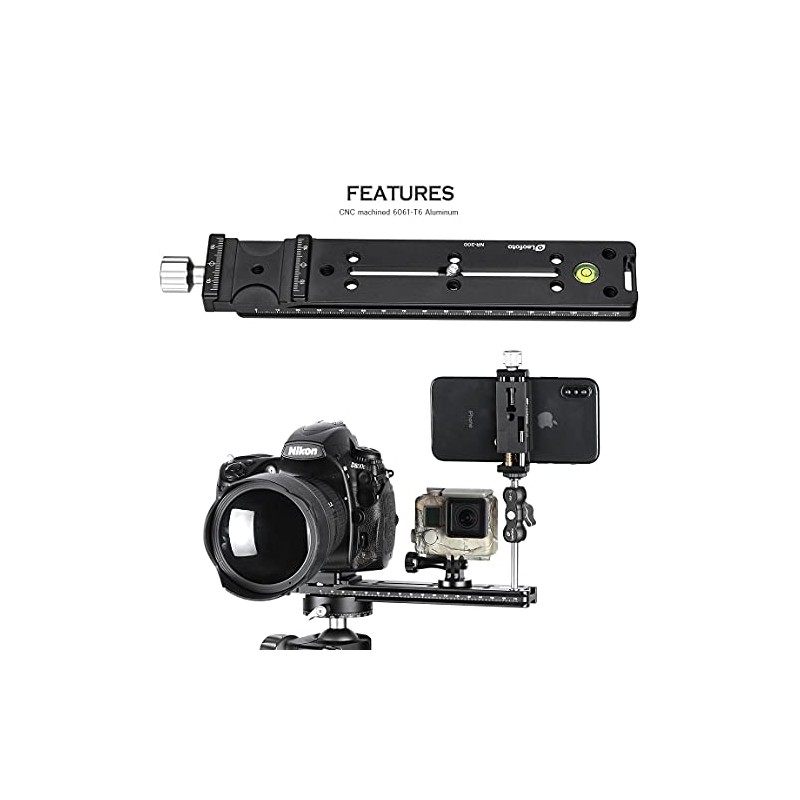 Leofoto NR-200 Multi-Purpose Slide Plate / Domestic Imported Product