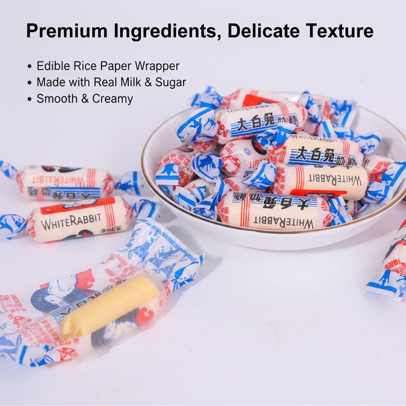White Rabbit Creamy Candy 7.41oz/210g- Chinese China Asian International Food